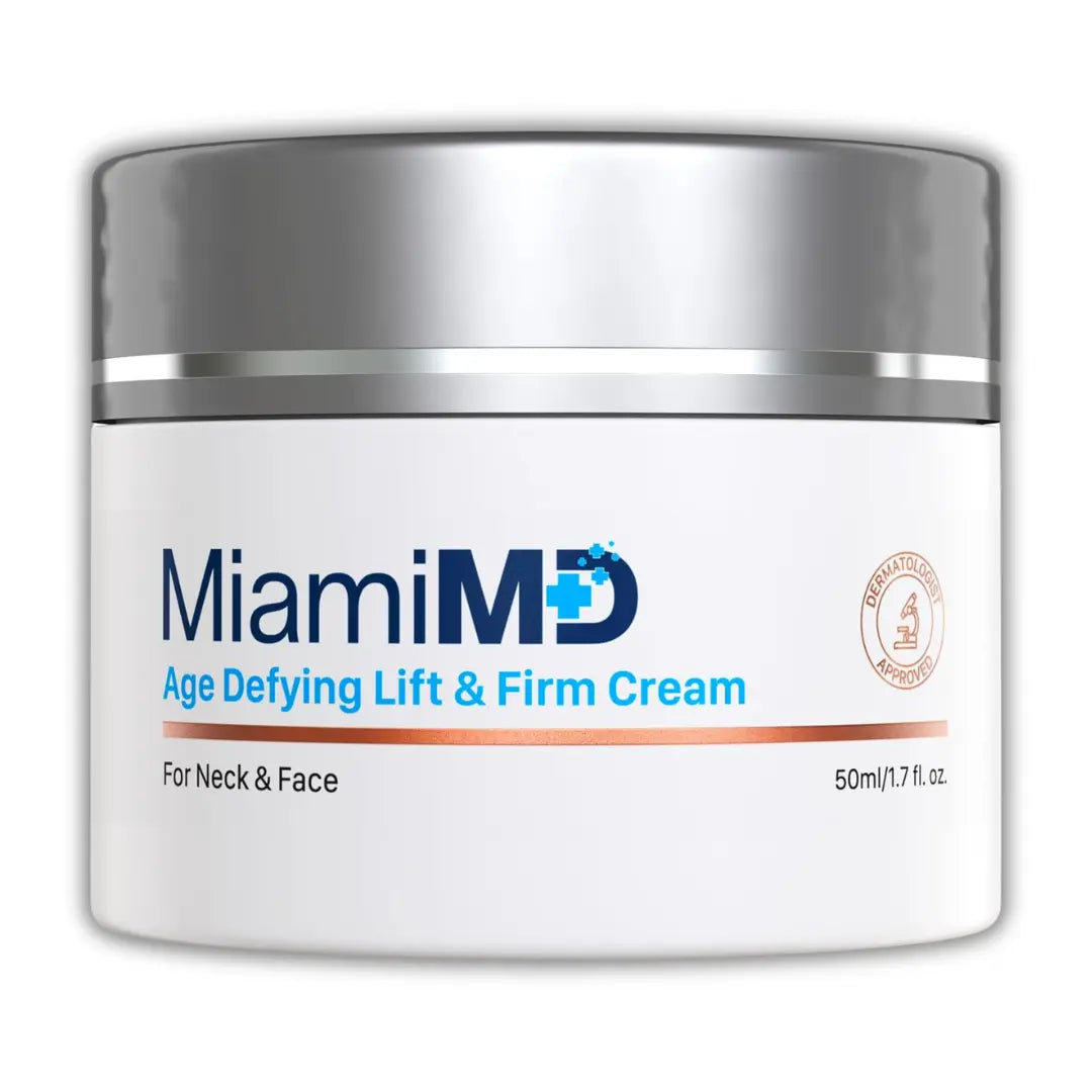 Miami MD - Creme Firmador Antienvelhecimento e Lifting para Rosto e Pescoço
