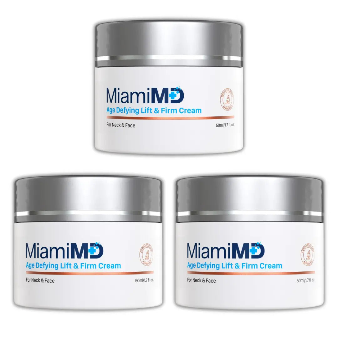 Miami MD - Creme Firmador Antienvelhecimento e Lifting para Rosto e Pescoço