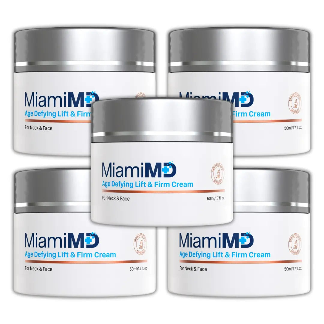 Miami MD - Creme Firmador Antienvelhecimento e Lifting para Rosto e Pescoço